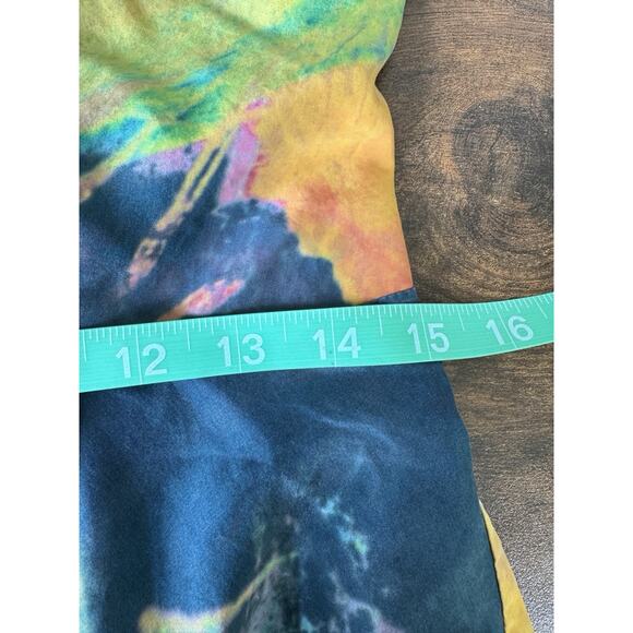 Mint By Jodi Arnold Dress Asymmetrical Art To Wear Silk Size 4 Cocktail Party - Picture 11 of 12